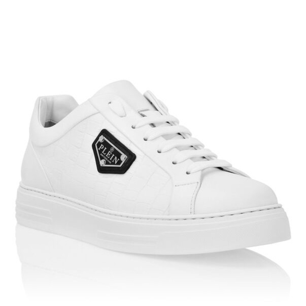 Philipp Plein Low Top Sneakers Cocco White